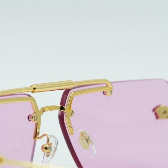 Gold and Pink Sunglasses - Picture 5 of 11